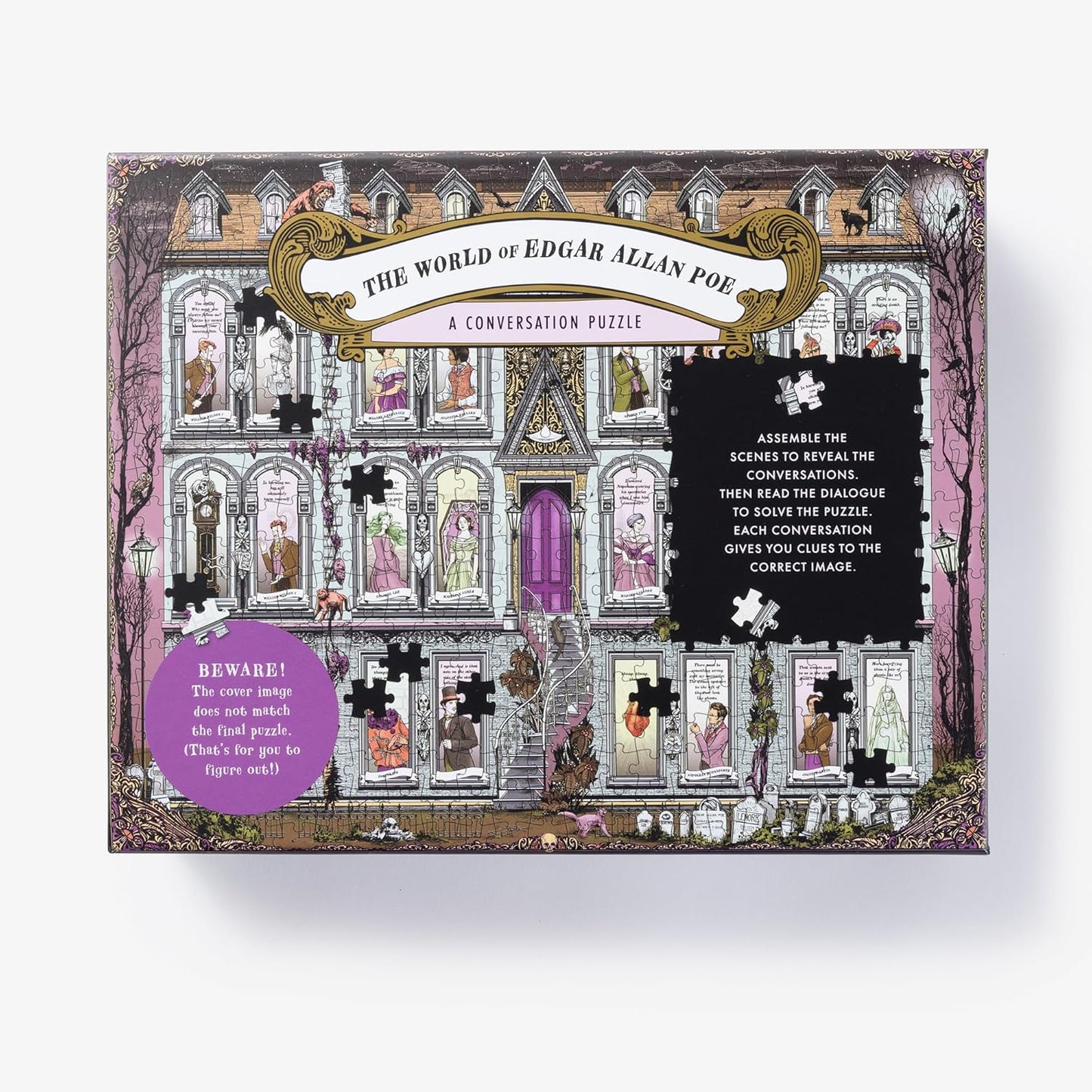 THE WORLD OF EDGAR ALLAN POE: A 500PC CONVERSATIONAL PUZZLE