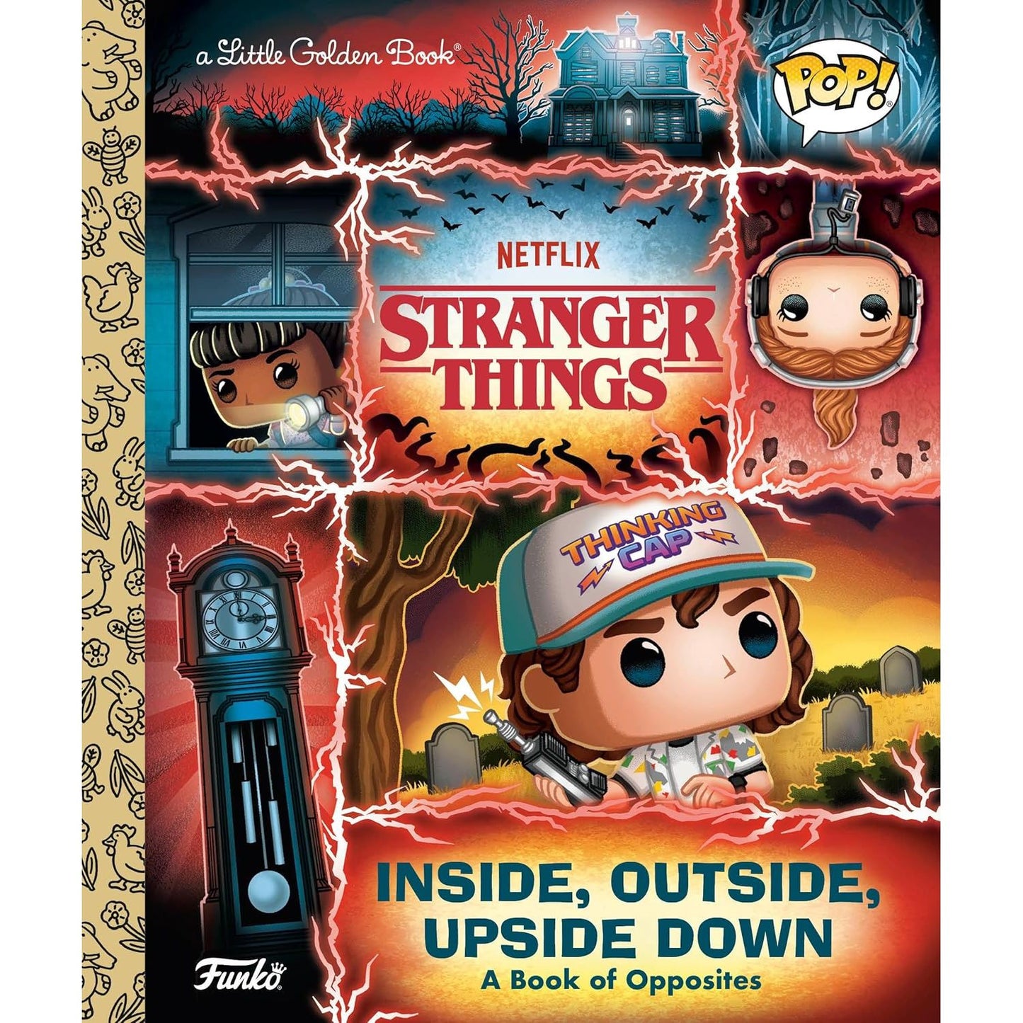 STRANGER THINGS: INSIDE, OUTSIDE UPSIDE DOWN (A LITTLE GOLDEN BOOK)