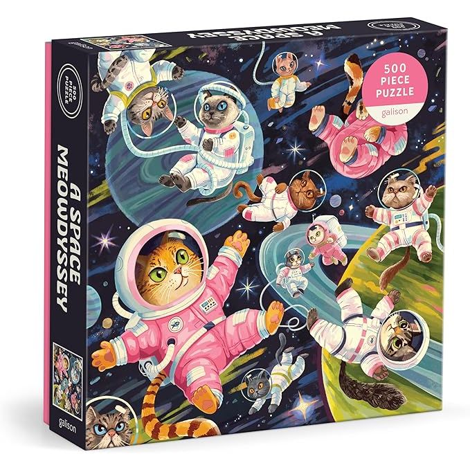 SPACE MEOWDYSSEY 500PC PUZZLE