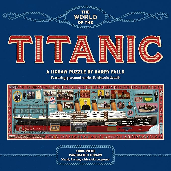THE WORLD OF THE TITANIC 1000PC PUZZLE