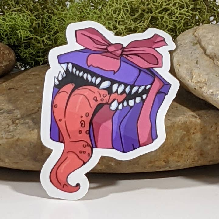 PRESENT MIMIC STICKER