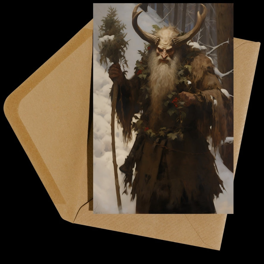 KRAMPUS HOLIDAY CARD