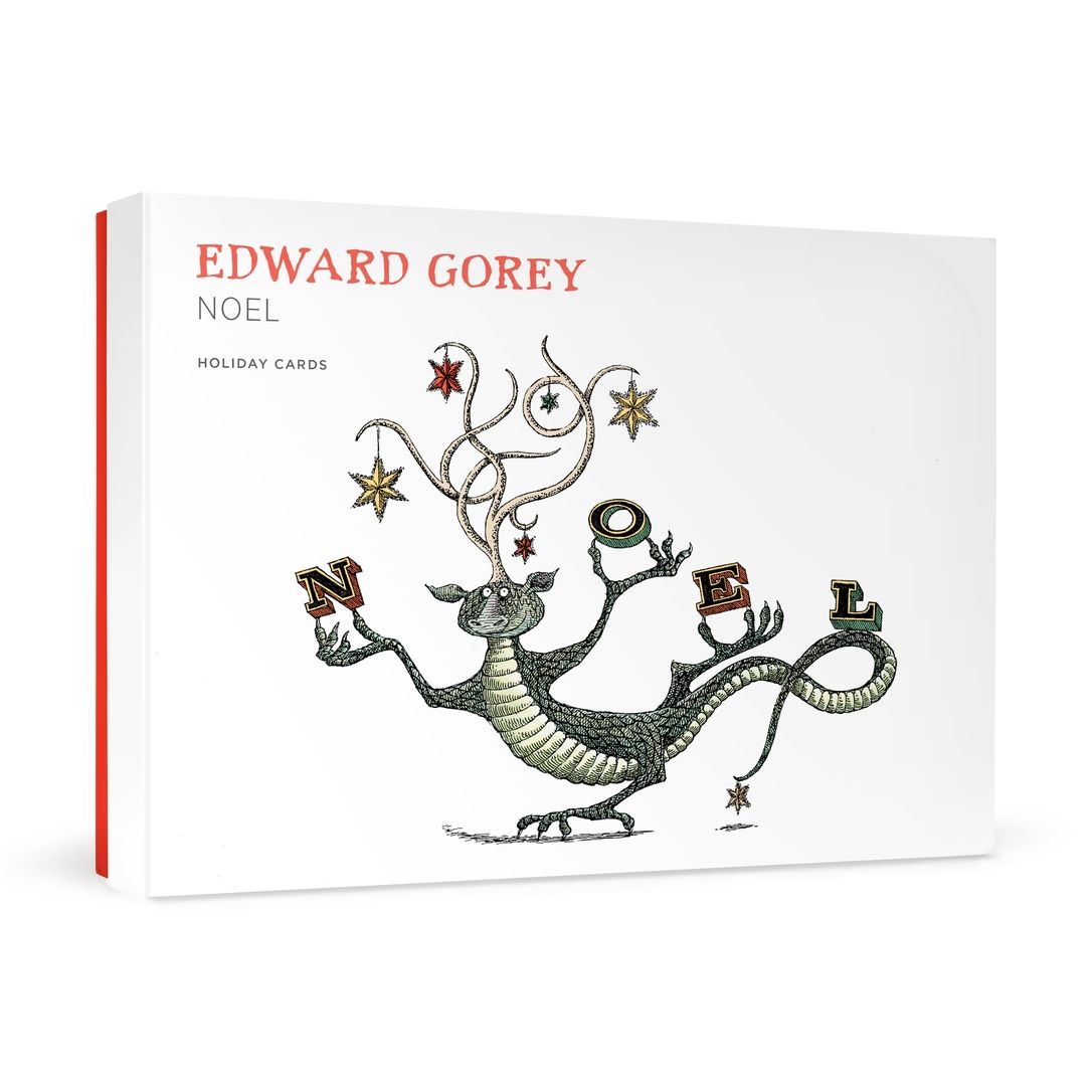 EDWARD GOREY NOEL BOXED HOLIDAY CARDS