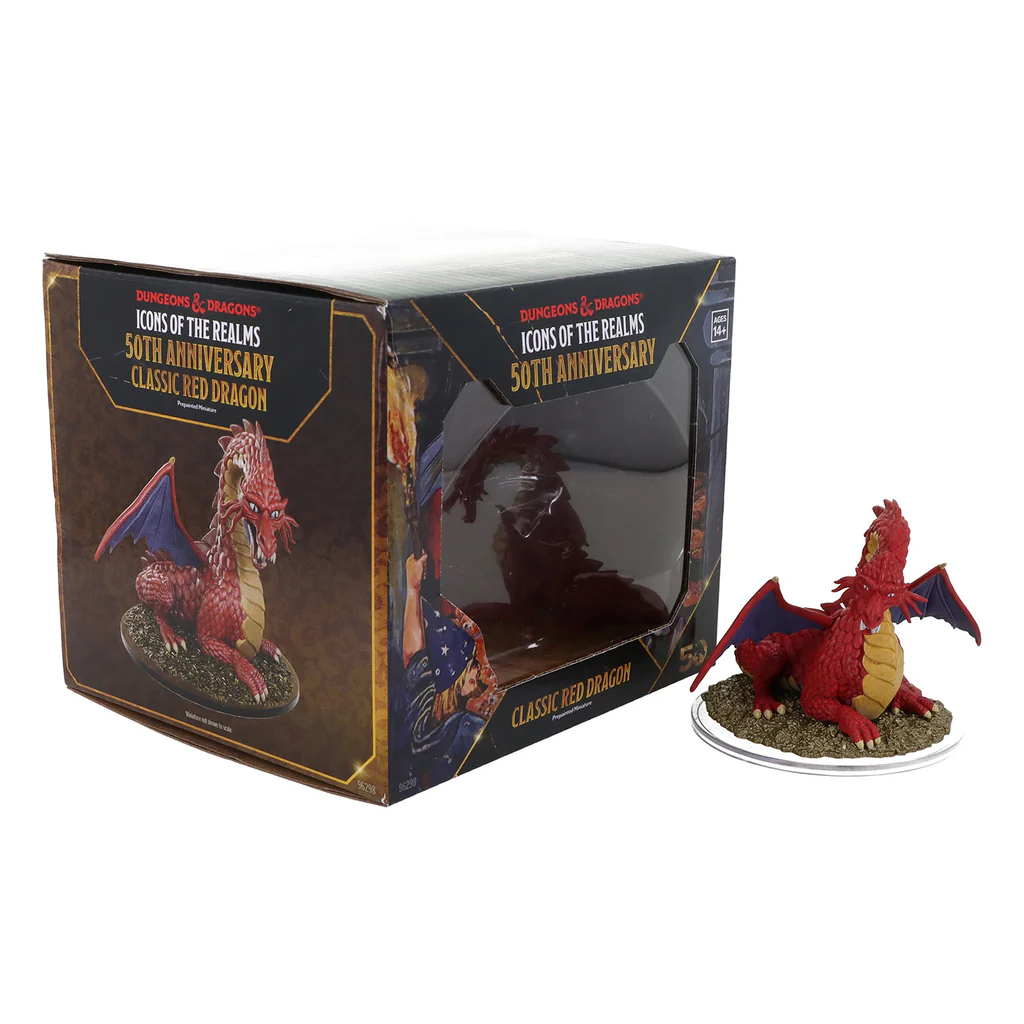 D&D 50TH ANNIVERSARY CLASSIC RED DRAGON