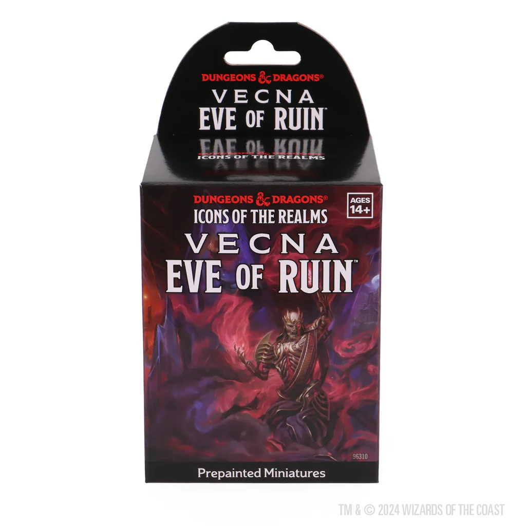 D&D ICONS OF THE REALMS VECNA EVE OF RUIN BOOSTER PACK – Games and Stuff