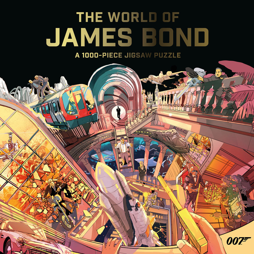 THE WORLD OF JAMES BOND 1000PC PUZZLE