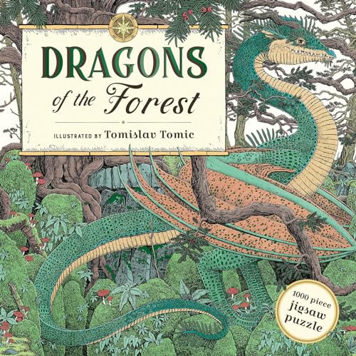 DRAGONS OF THE FOREST 1000 PIECE PUZZLE
