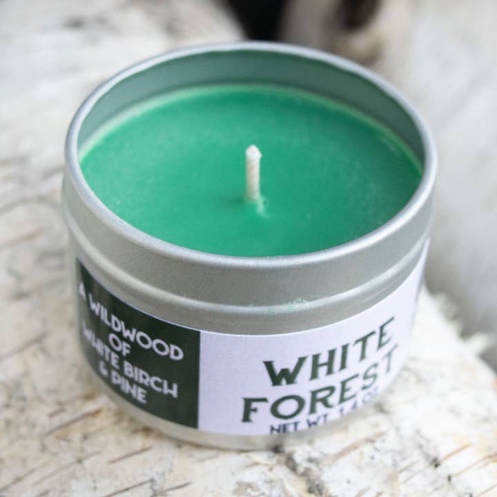 WHITE FOREST 8oz GAMING CANDLE