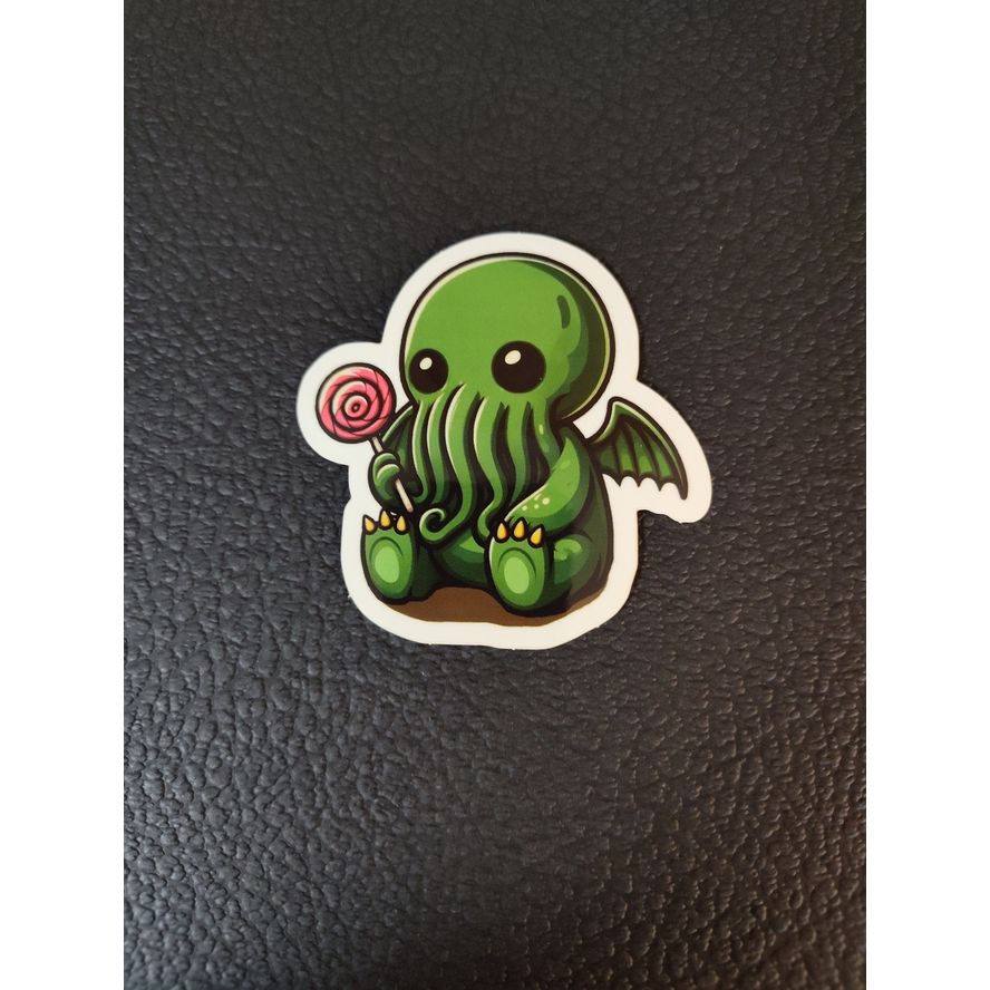 CTHULHU AND CANDY STICKER