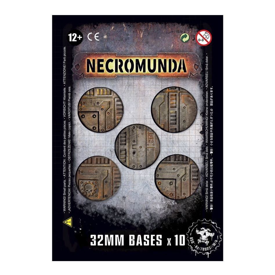 NECROMUNDA 32MM BASES
