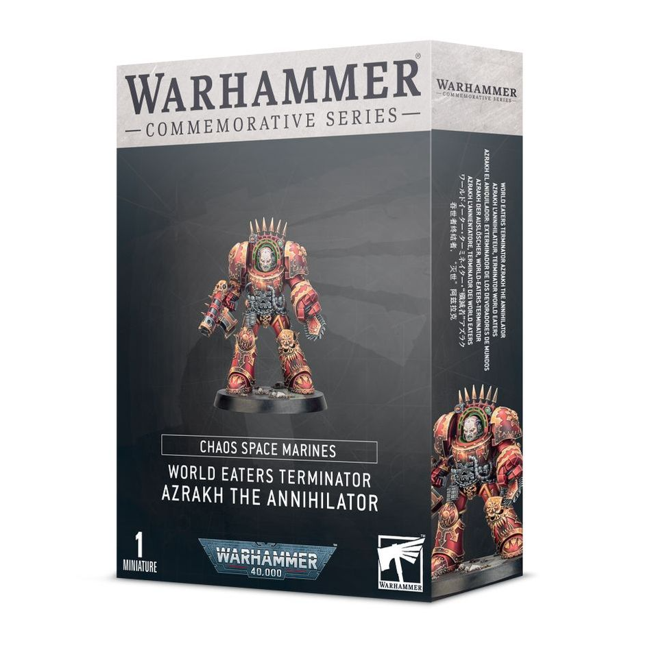 WORLD EATERS TERMINATOR AZRAKH THE ANNIHILATOR – Games and Stuff 