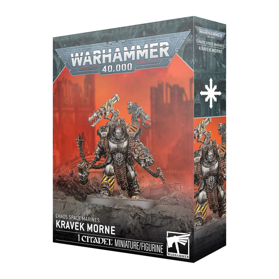CHAOS SPACE MARINES KRAVEK MORNE