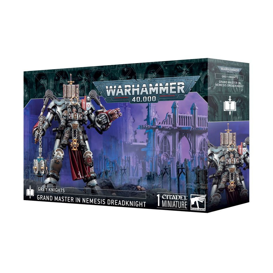 GREY KNIGHTS GRANDMASTER IN NEMESIS DREADKNIGHT