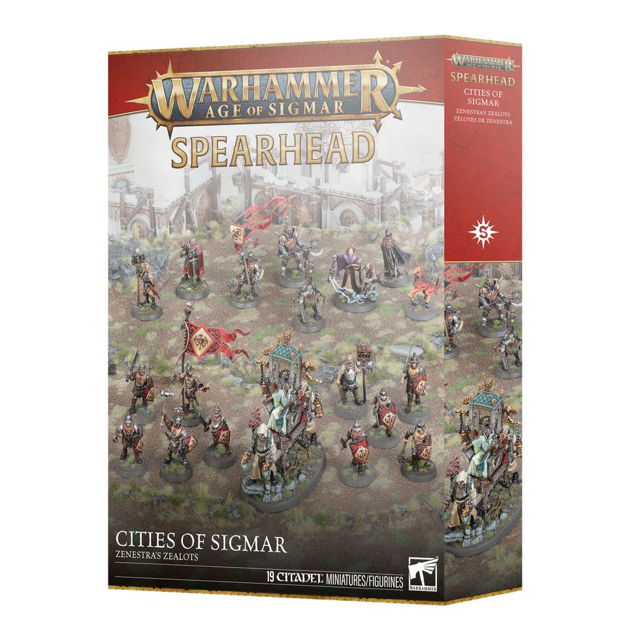 AGE OF SIGMAR CITIES OF SIGMAR SPEARHEAD ZENESTRA'S ZEALOTS