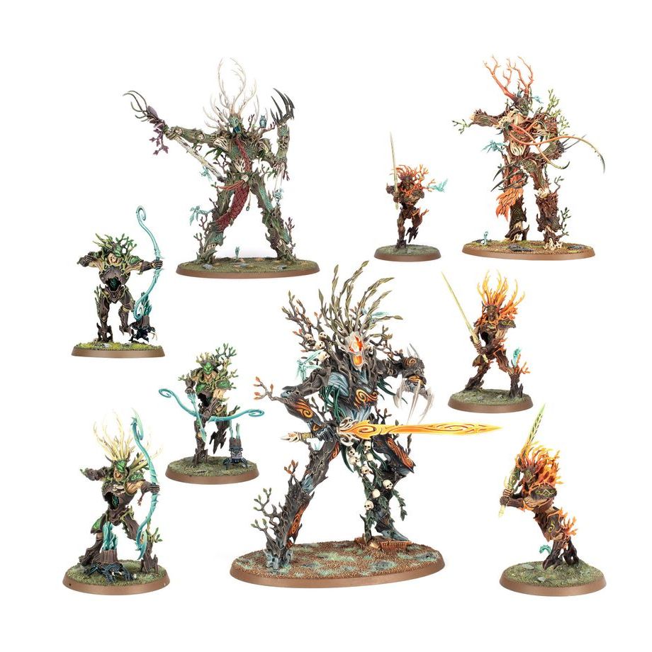 BATTLEFORCE SYLVANETH STRONGROOT GROVE