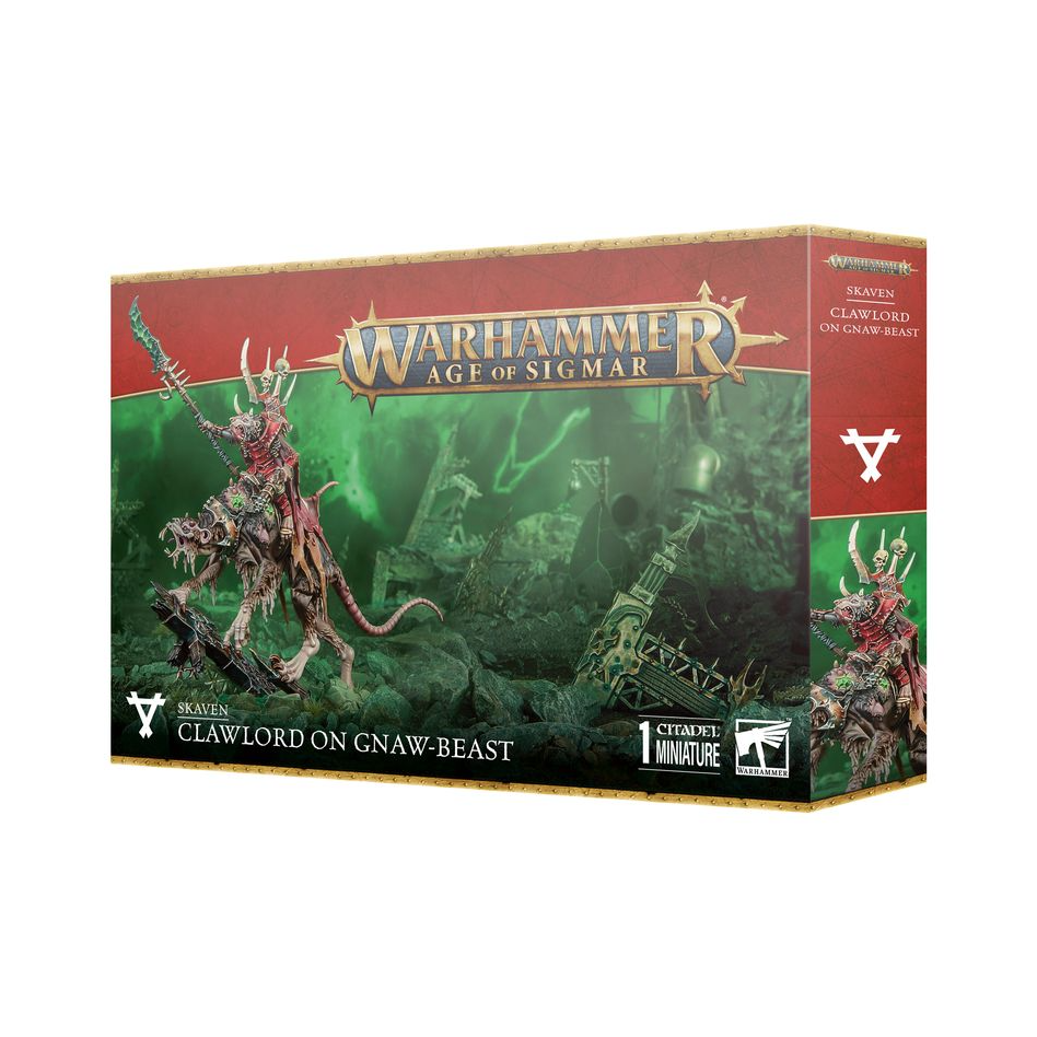 SKAVEN CLAWLORD ON GNAWBEAST