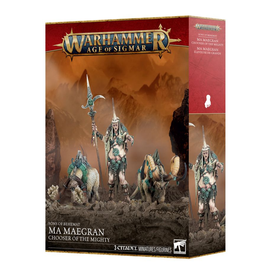 AGE OF SIGMAR SONS OF BEHEMAT MA MAEGRAN CHOSER OF THE MIGHTY