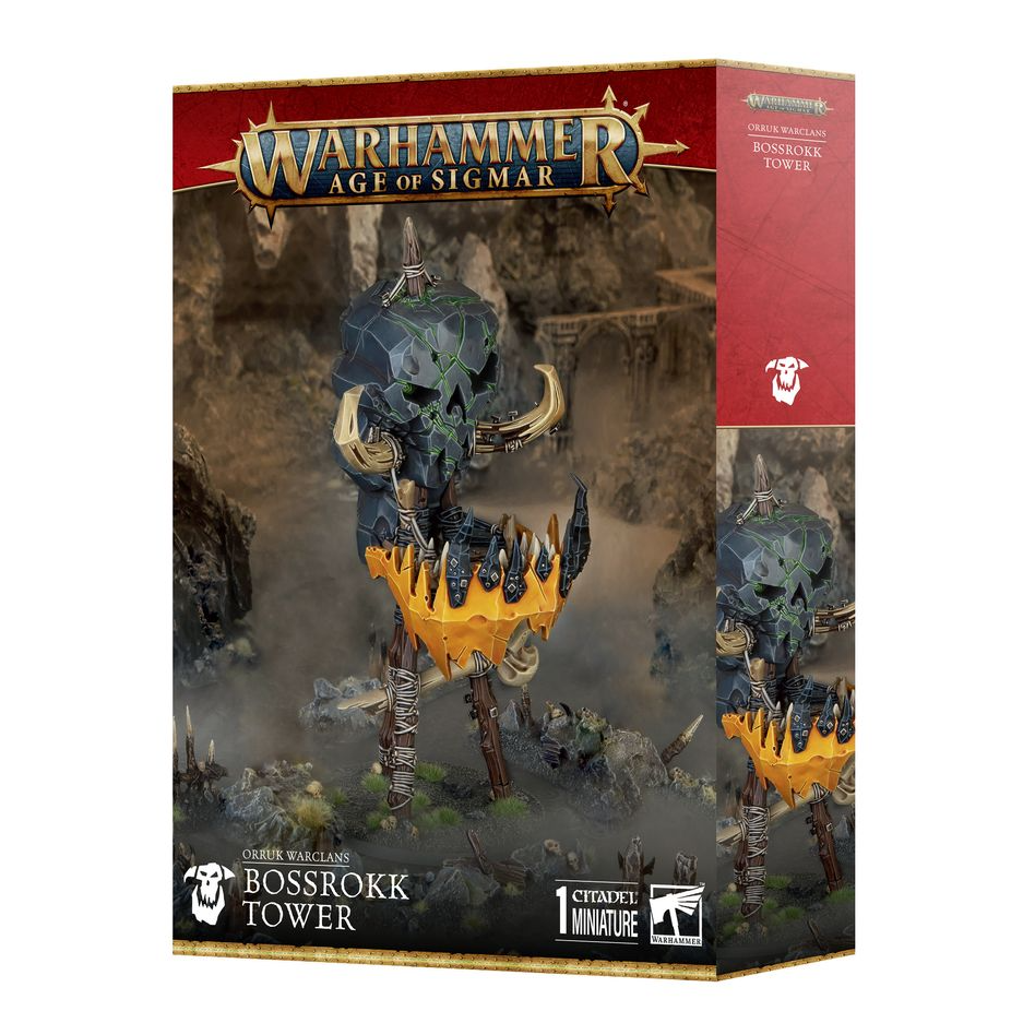 AGE OF SIGMAR ORRUK WARCLANS BOSSROKK TOWER