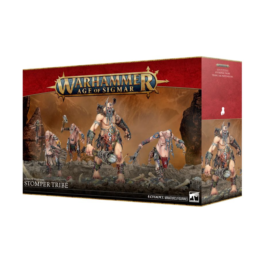 AGE OF SIGMAR SONS OF BEHEMAT STOMPER TRIBE