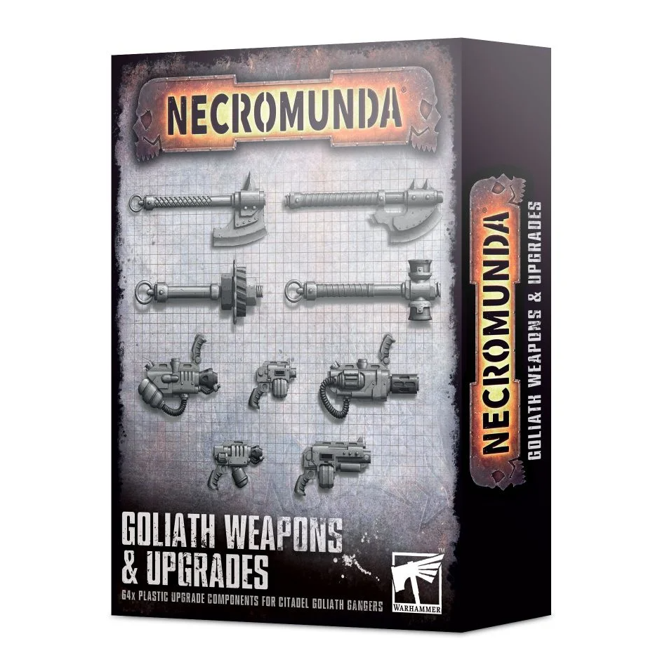 NECROMUNDA GOLIATH WEAPONS & UPGRADES