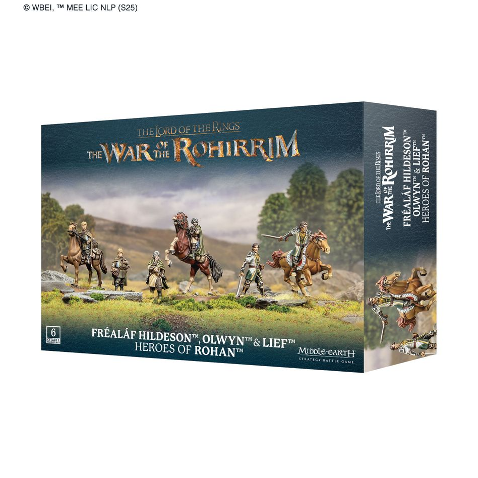 MIDDLE-EARTH STRATEGY BATTLE GAME FREALAF HILDESON & OLWYN & LIEF