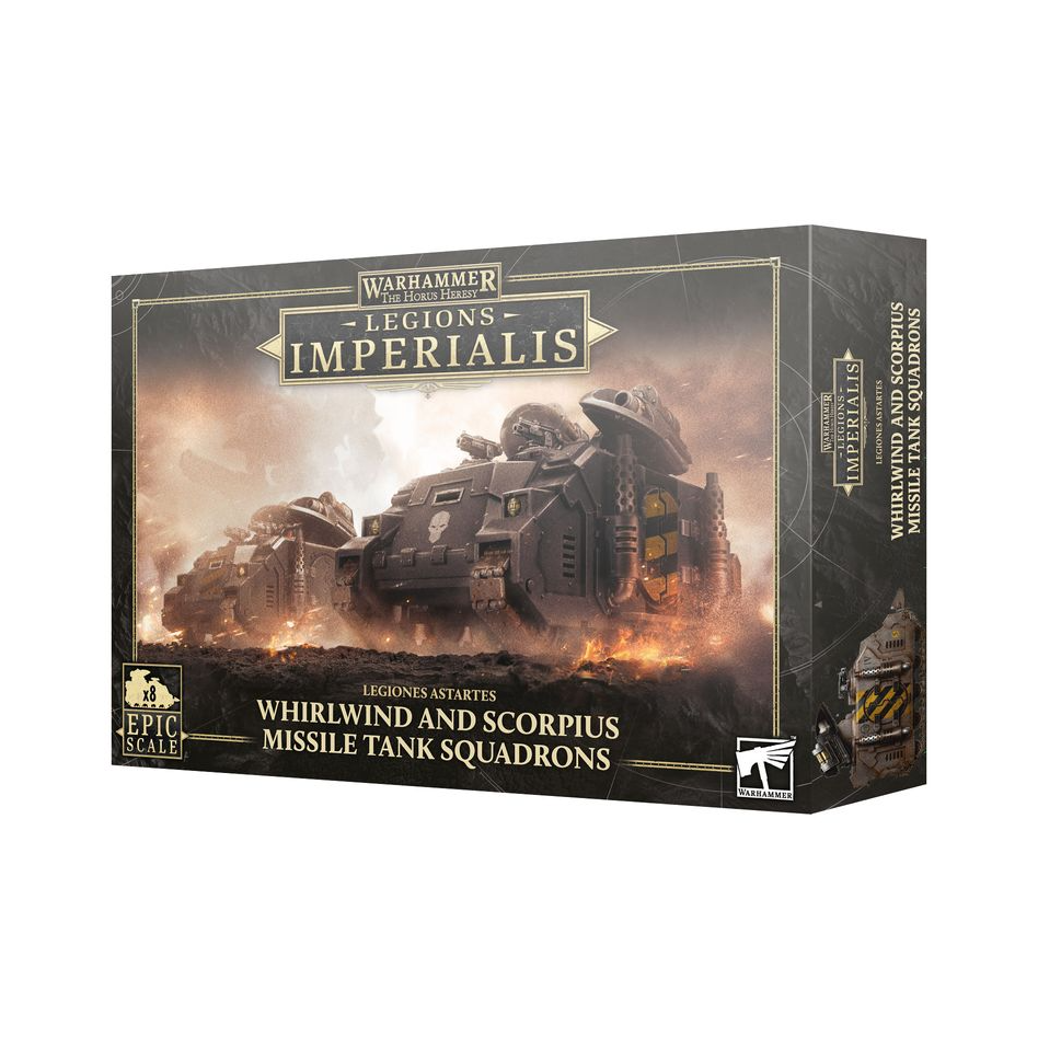 LEGIONS IMPERIALIS WHIRLWIND AND SCORPIUS TANK SQUADRON