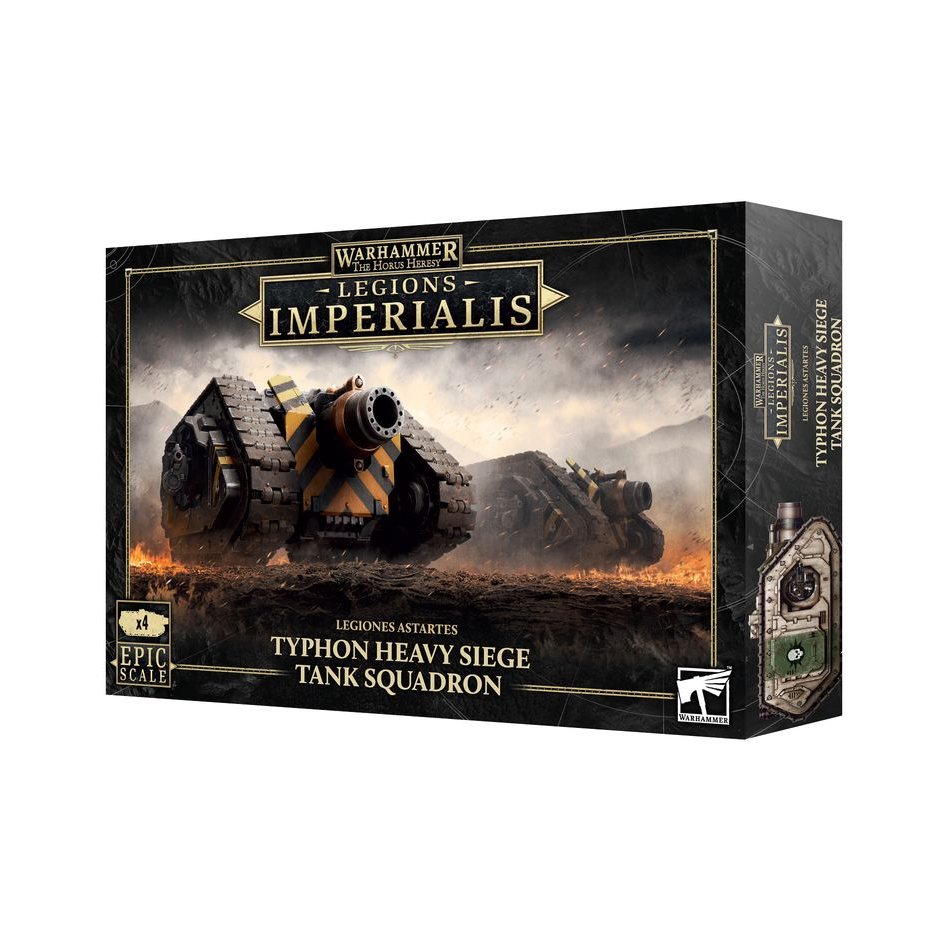 LEGIONS IMPERIALIS TYPHOONN HEAVY SIEGE TANK SQUADRON