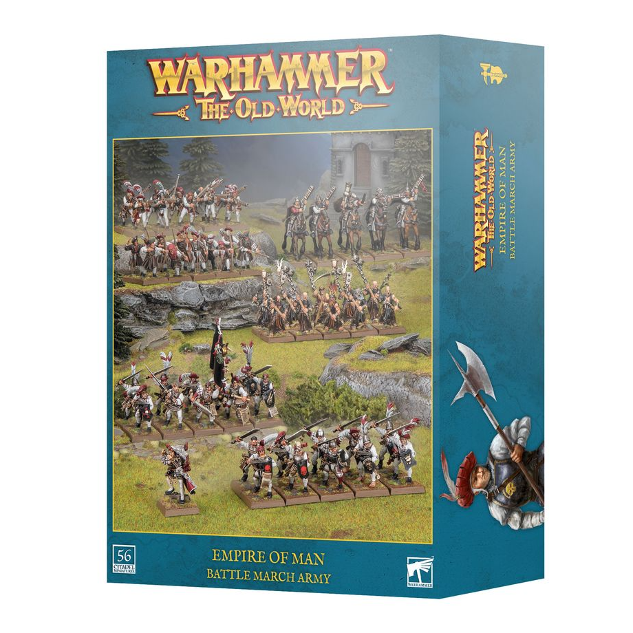 THE OLD WORLD EMPIRE OF MAN BATTLE MARCH ARMY