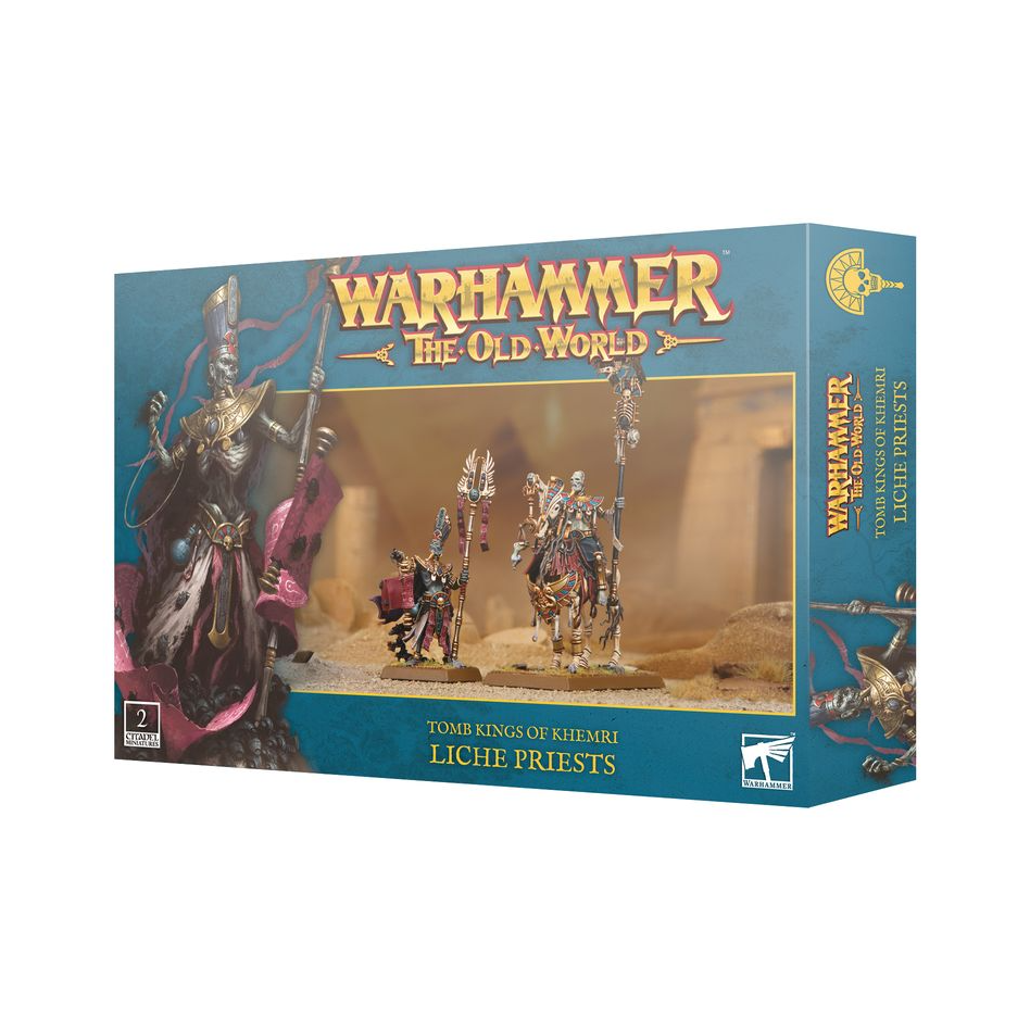 THE OLD WORLD TOMB KINGS LICHE PRIESTS