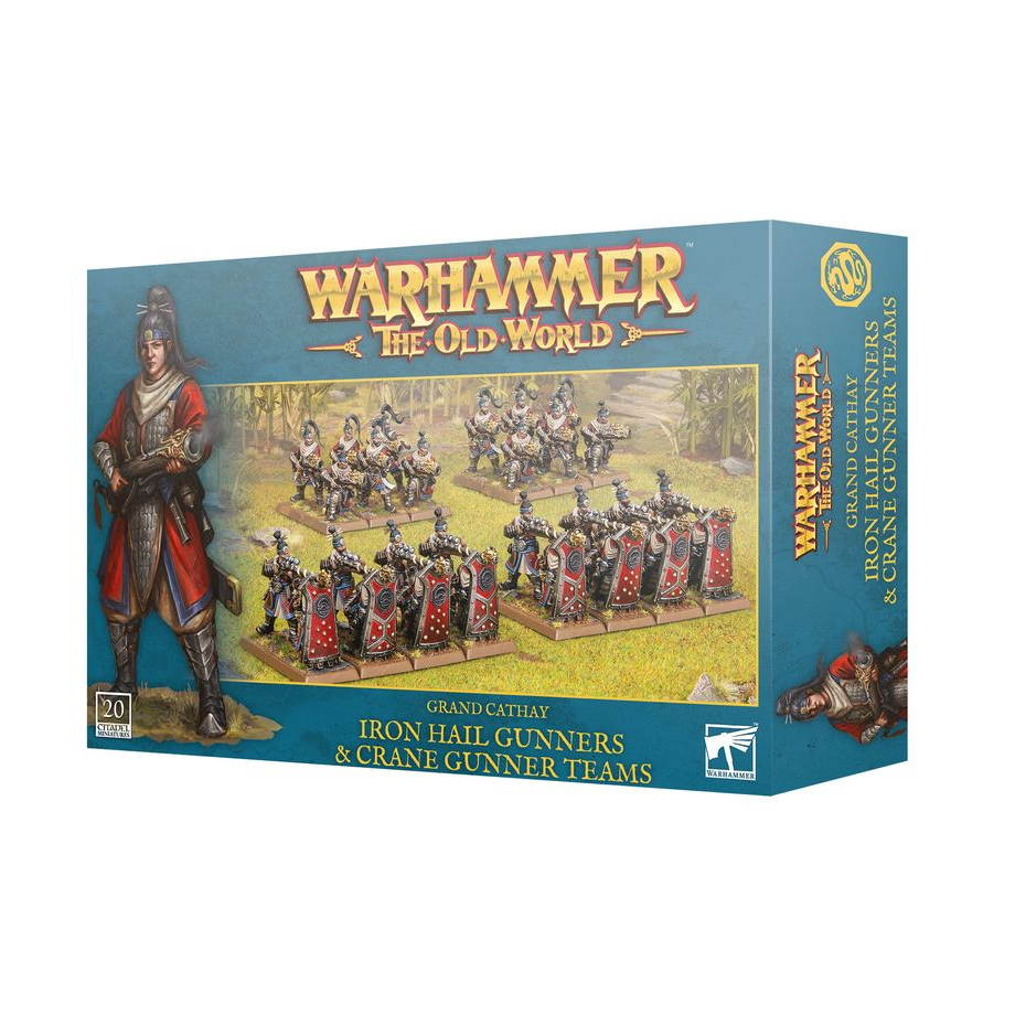 WARHAMMER THE OLD WORLD CATHAY IRON HAIL GUNNERS