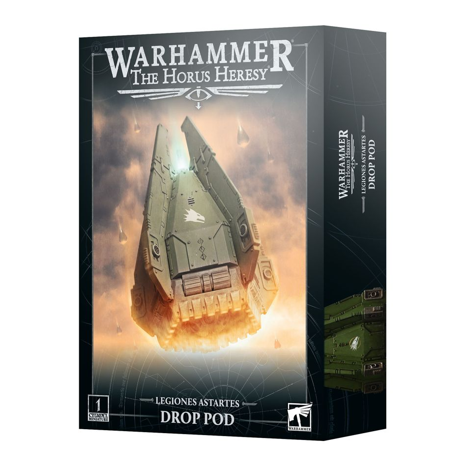 HORUS HERESY LEGIONES ASTARTES DROP POD