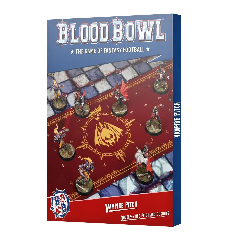 BLOOD BOWL: VAMPIRE TEAM PITCH & DUGOUT