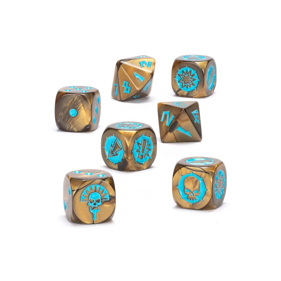 BLOOD BOWL TOMB KINGS DICE SET
