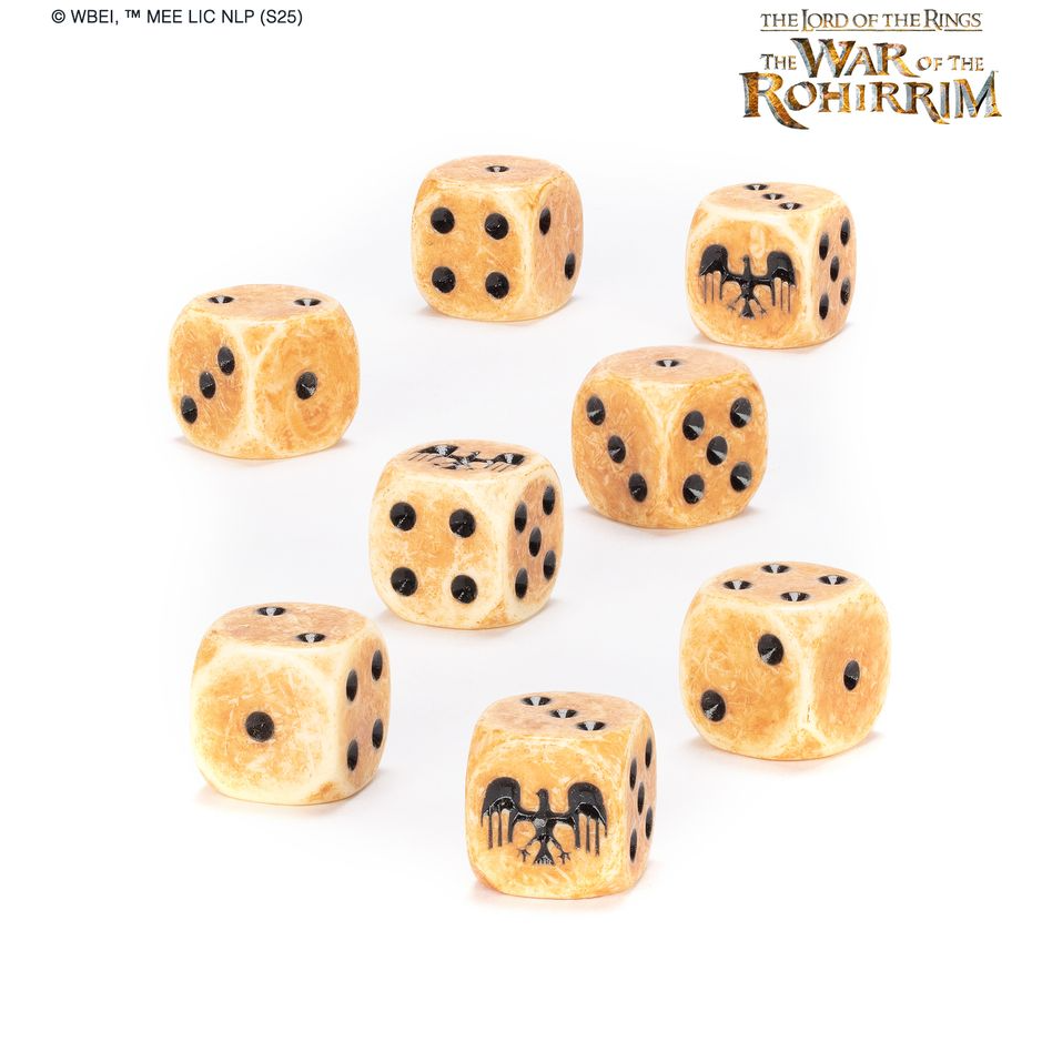 MIDDLE-EARTH STRATEGY BATTLE GAME HILL TRIBES DICE SET