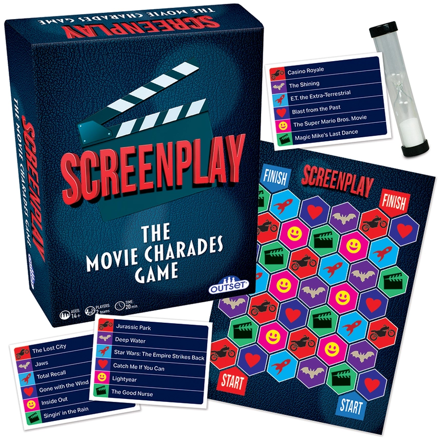 SCREENPLAY MOVIE CHARADES GAME