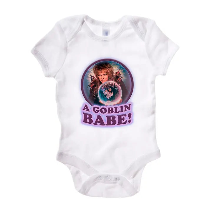 A GOBLIN BABE - LABYRINTH BABY ONESIE
