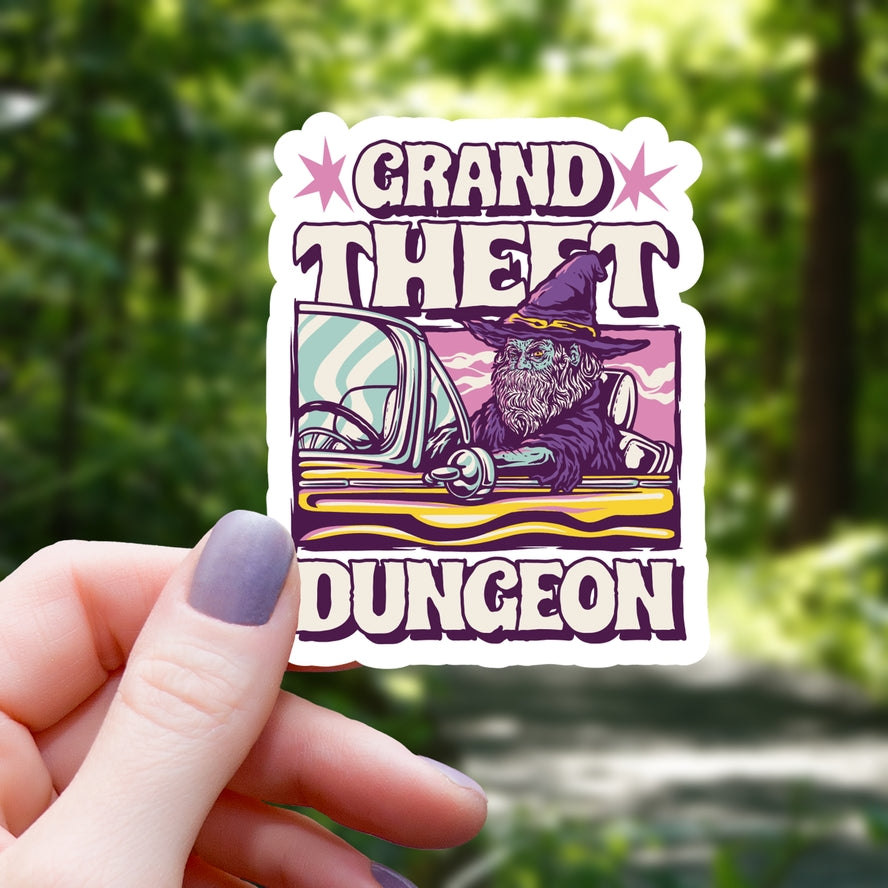 GRAND THEFT DUNGEON STICKER