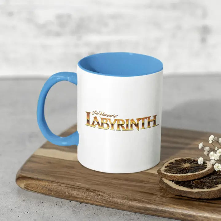 ELLO LABYRINTH COLORED MUG (BLUE)