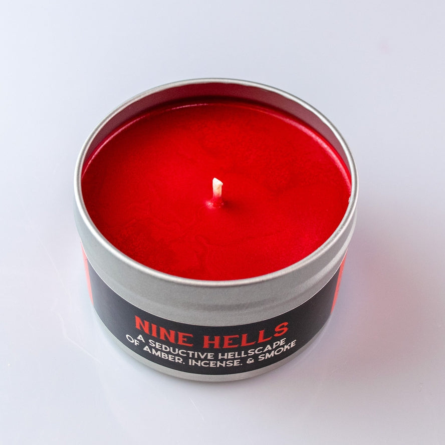 NINE HELLS 8oz GAMING CANDLE