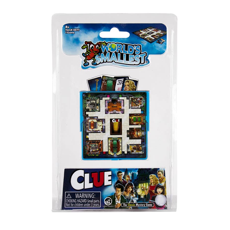 WORLD'S SMALLEST CLUE