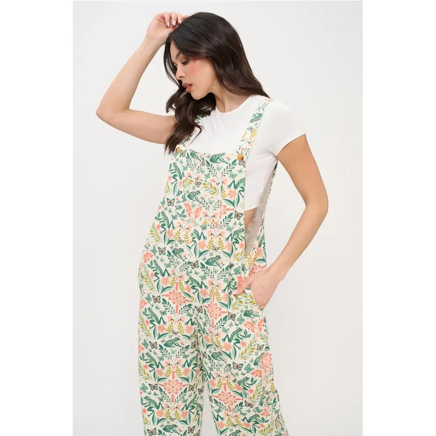BOTANICAL RAIN FOREST OVERALLS