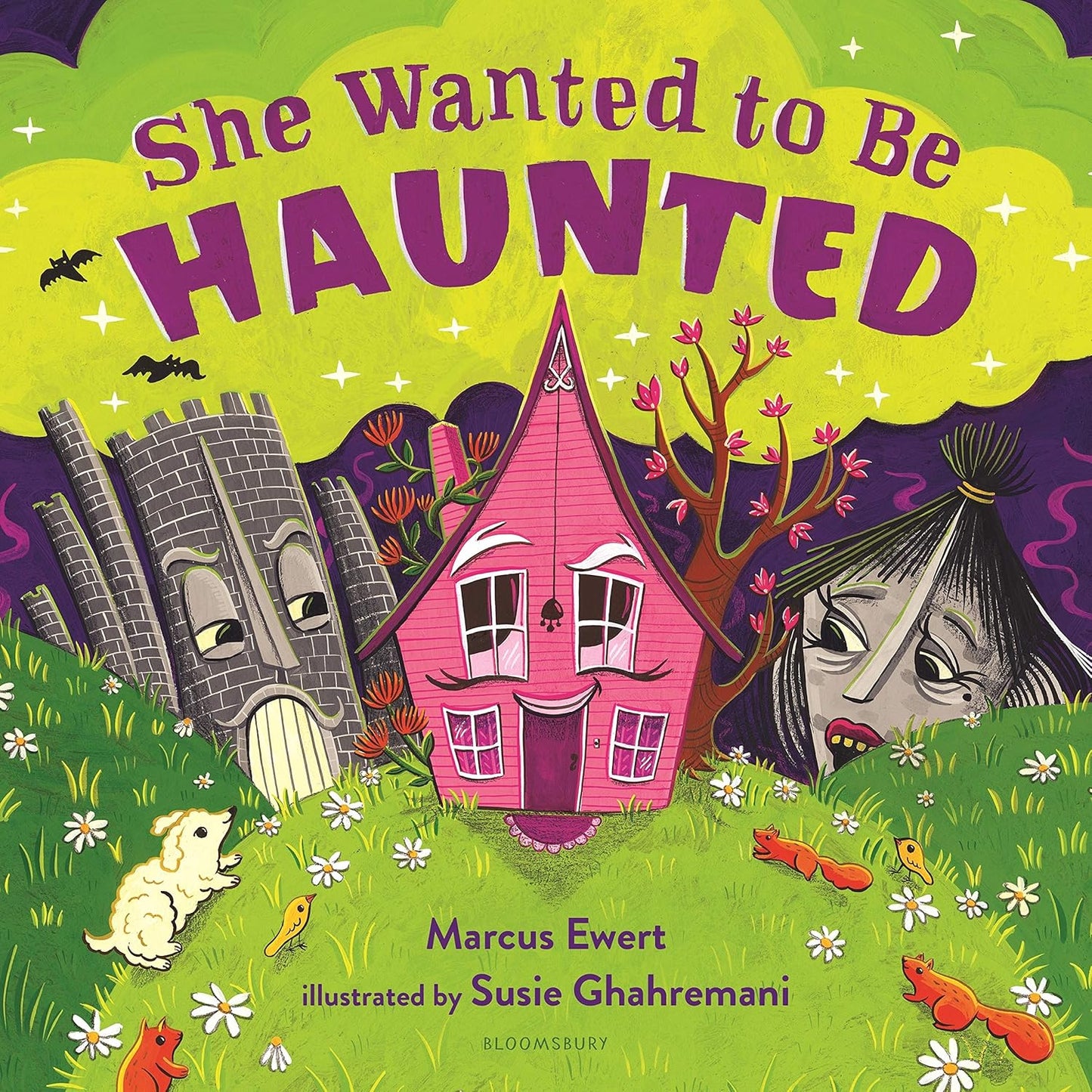 SHE WANTED TO BE HAUNTED BY MARCUS EWERT & ILLUSTRATED BY SUSIE GHAHREMANI