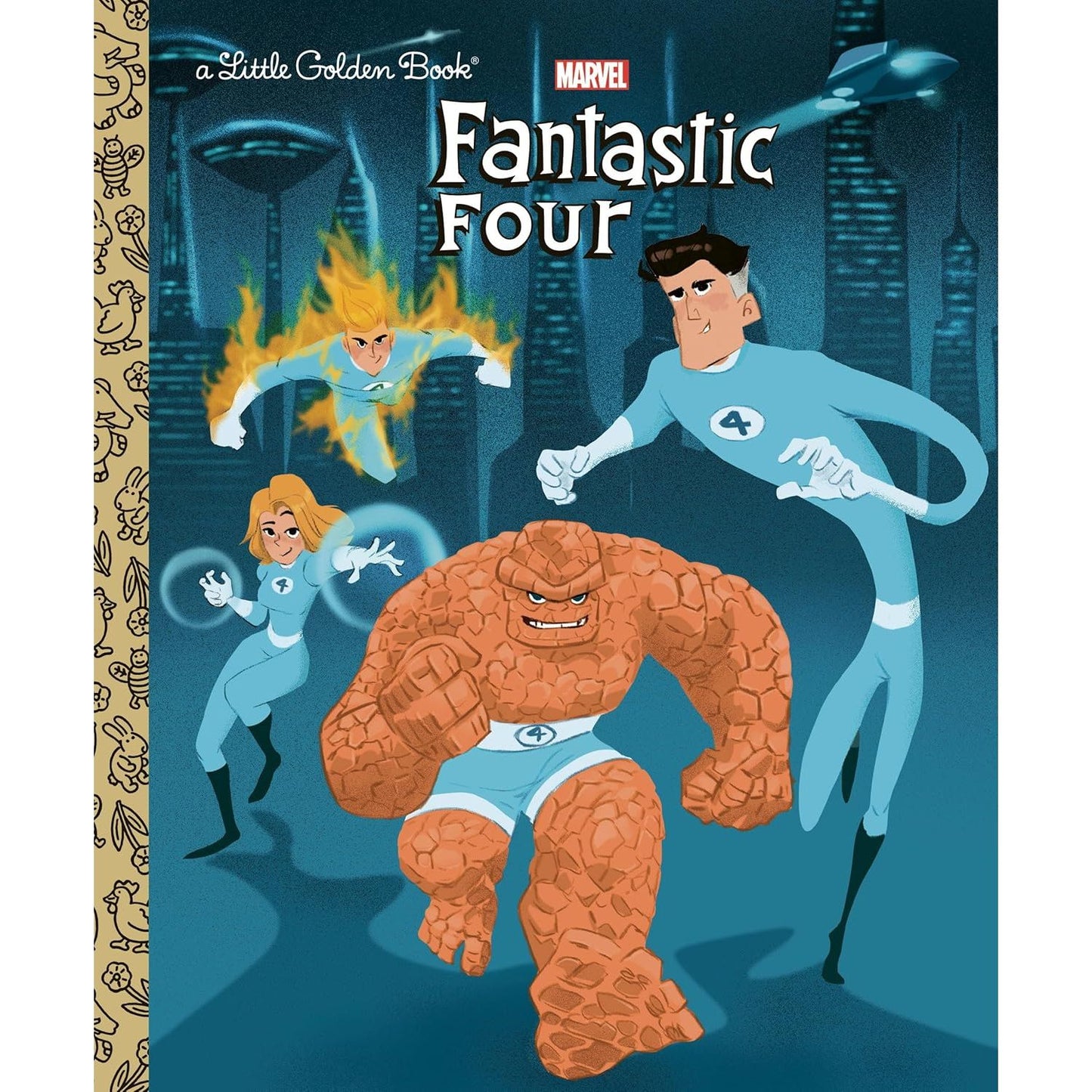 MARVEL FANTASTIC FOUR LITTLE GOLDEN BOOK