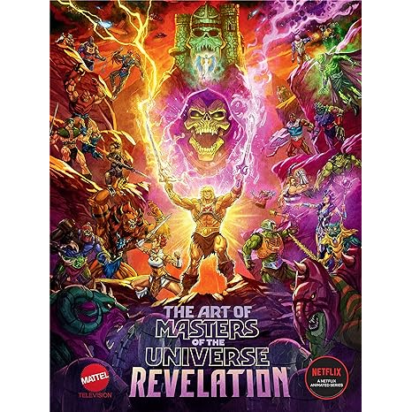 ART OF MASTERS OF THE UNIVERSE REVELATION