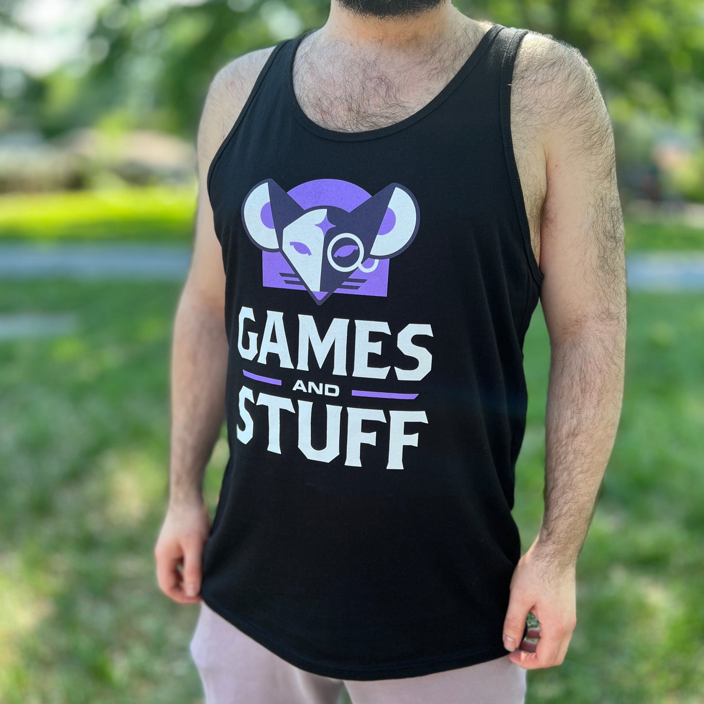 GAMES & STUFF LOGO TANK TOP