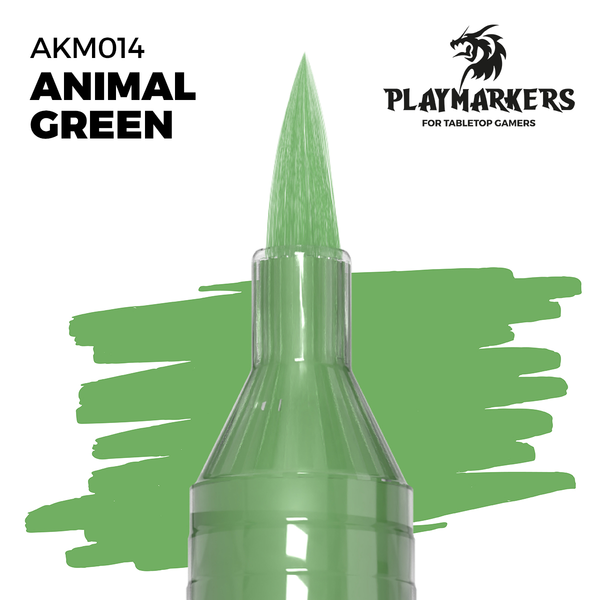 PLAYMARKERS ANIMAL GREEN