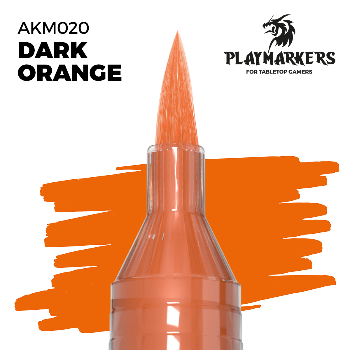 PLAYMARKERS DARK ORANGE