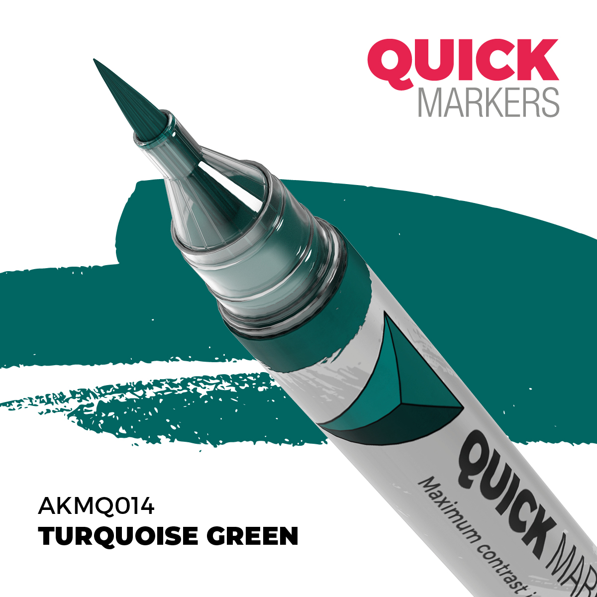 QUICK MARKERS: TURQUOISE GREEN