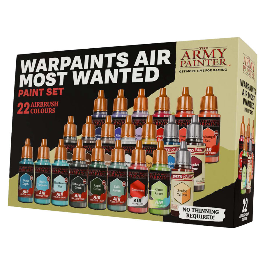 ARMY PAINTER MOST WANTED AIR PAINT SET