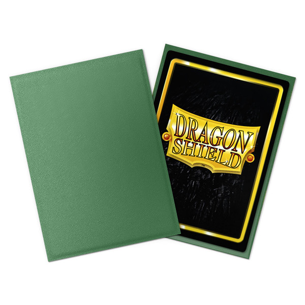 DRAGON SHIELD: NON-GLARE SLEEVES FOREST GREEN